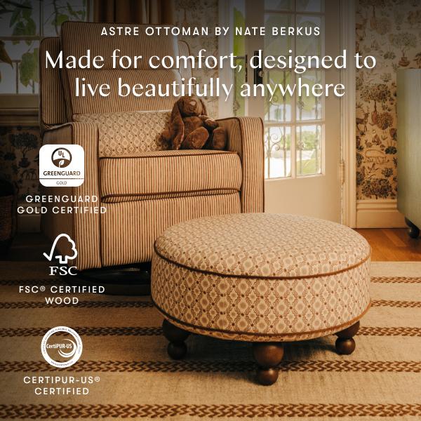Nate Berkus x Babyletto Astre Ottoman | SPECIAL ORDER