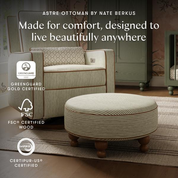 Nate Berkus x Babyletto Astre Ottoman | SPECIAL ORDER