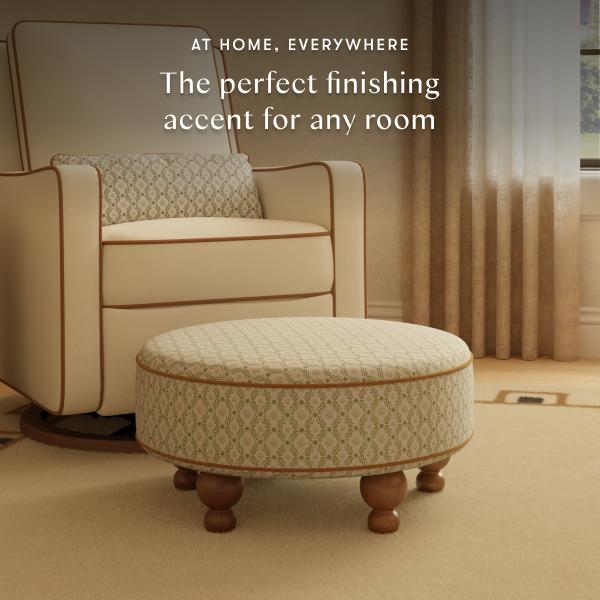 Nate Berkus x Babyletto Astre Ottoman | SPECIAL ORDER
