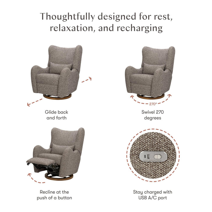 Nate Berkus x Babyletto Westham Power Recliner | SPECIAL ORDER