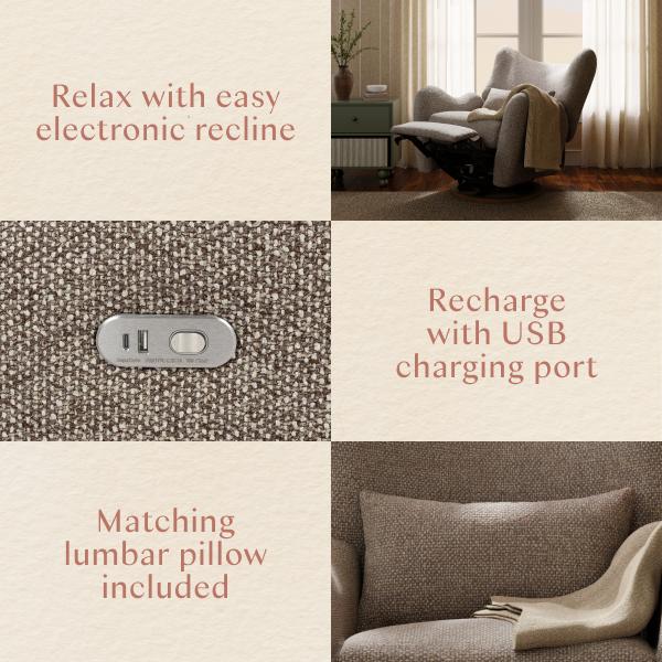 Nate Berkus x Babyletto Westham Power Recliner | SPECIAL ORDER