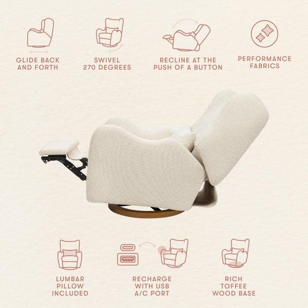 Nate Berkus x Babyletto Westham Power Recliner | SPECIAL ORDER