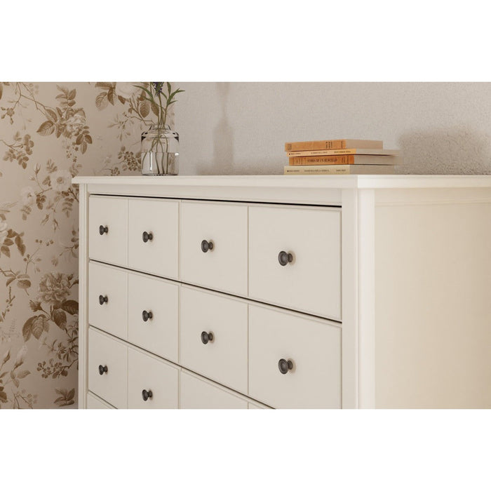 Liberty 6 Drawer Dresser - Warm White