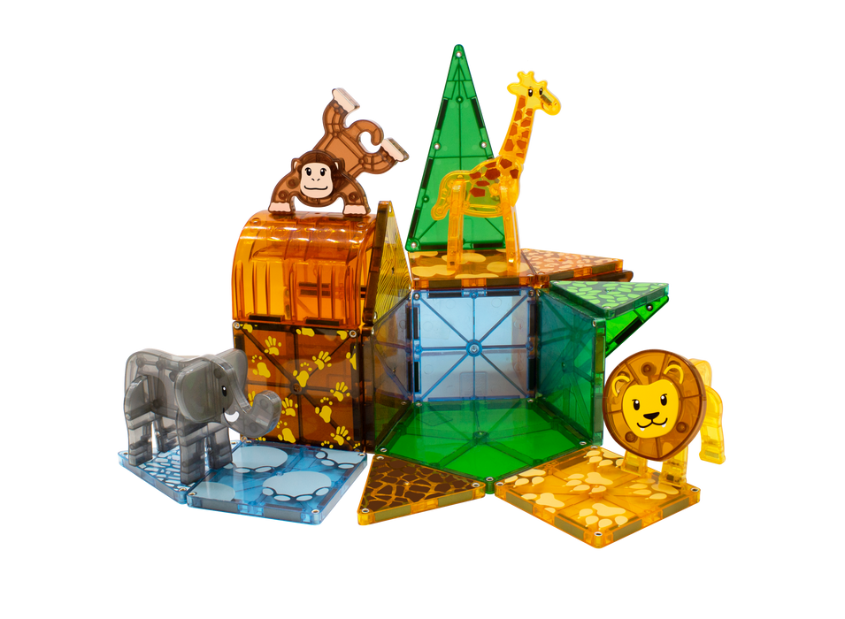 Magna-Tiles Safari Animals 25pc Set