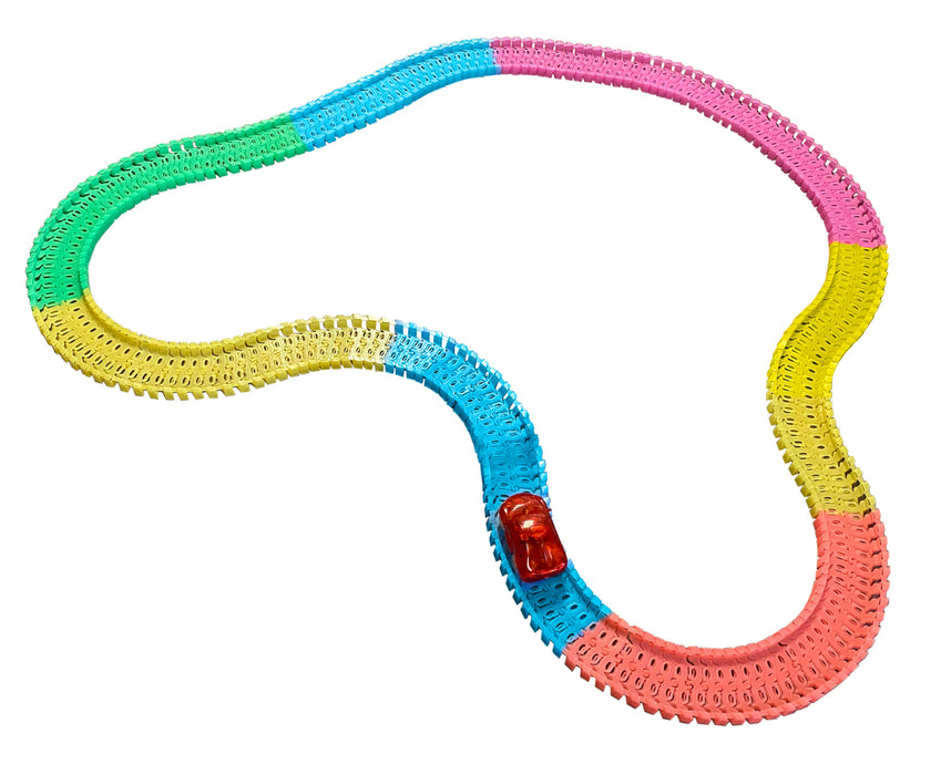 Mindscope Neon Glow Magna Tracks Magnetic Set