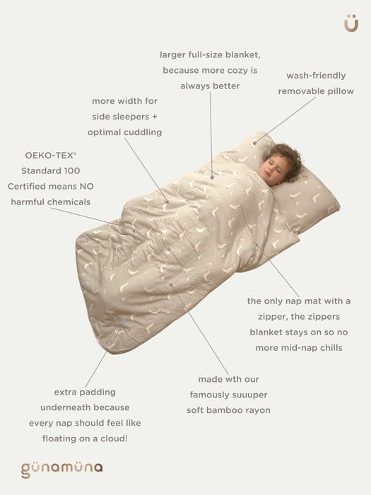 Gunamuna Swaddle Sleep Sack Tutu Goose Pink