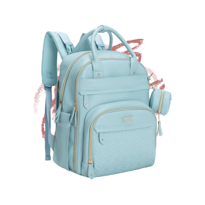 Mahogany Brands LLC Babbleroo Vegan Leather Diaper Bag