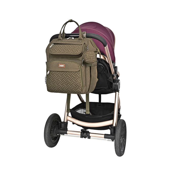 Mahogany Brands LLC BabbleRoo Wide Top Diaper Bag