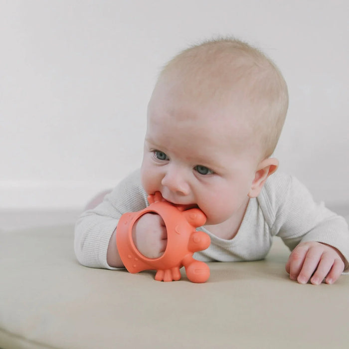 Itzy Ritzy Bitzy Grip Chew Crab Teether