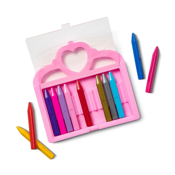 Melissa & Doug Princess Crayon Set