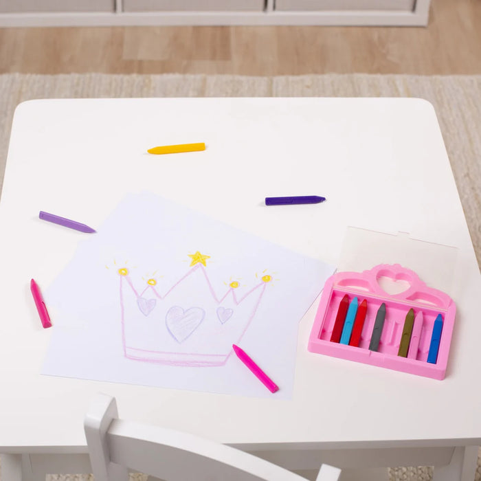 Melissa & Doug Princess Crayon Set
