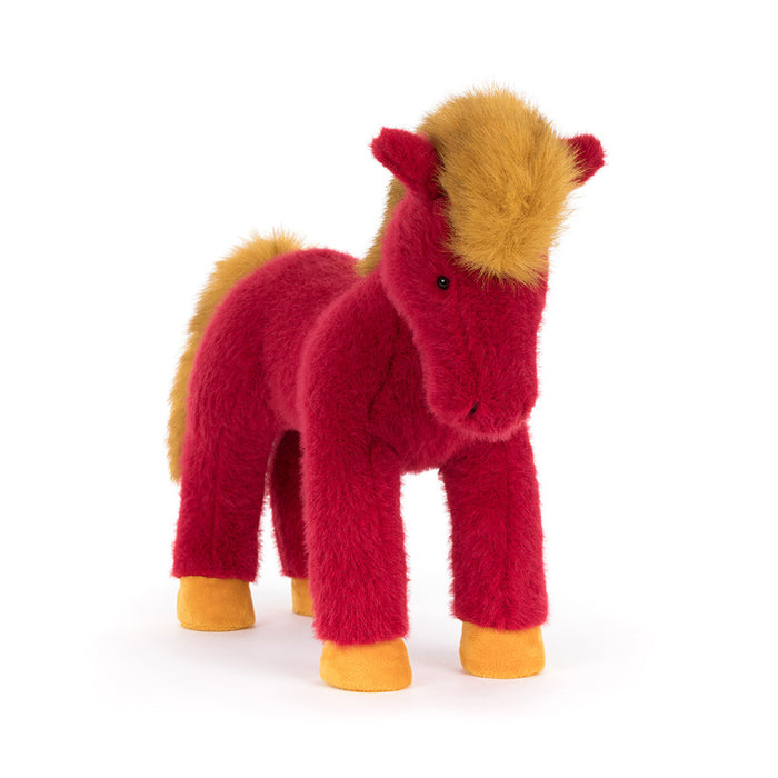 Jellycat Red & Gold Festival Horse