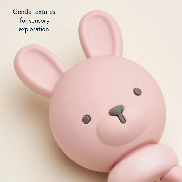 Itzy Ritzy Pink Sweetie Bunny Rattle