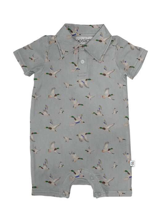 Goosies SS Mallard Polo Romper