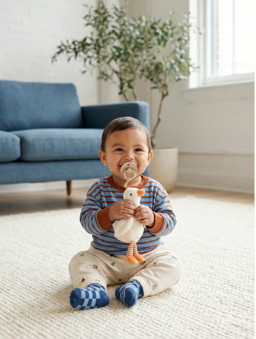 Itzy Ritzy Bitzy Pal Goose Plush Paci