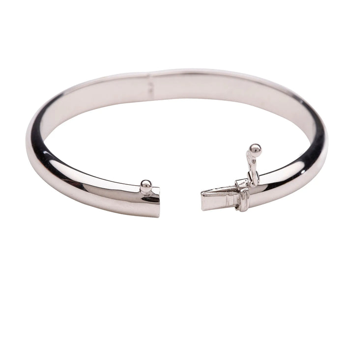 Cherished Moments Small Sterling Bangle
