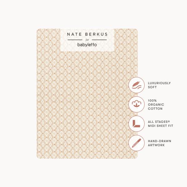 Nate Berkus x Babyletto All-Stages Midi Sheet | SPECIAL ORDER