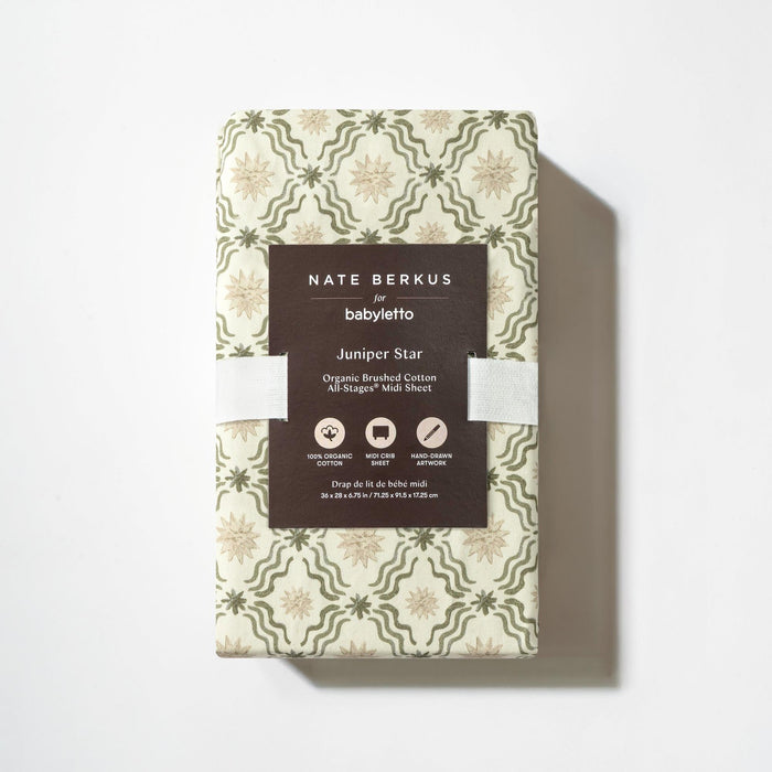 Nate Berkus x Babyletto All-Stages Midi Sheet | SPECIAL ORDER