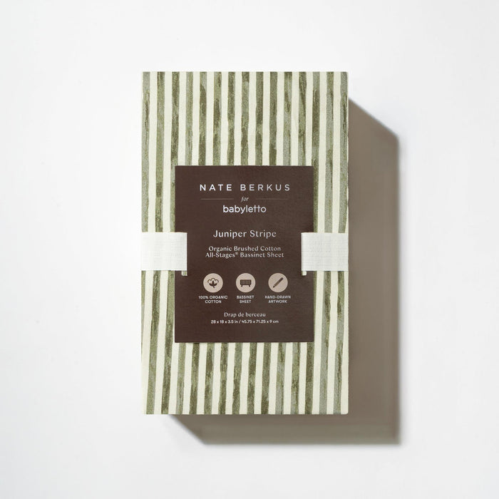 Nate Berkus x Babyletto All-Stages Bassinet Sheet | SPECIAL ORDER