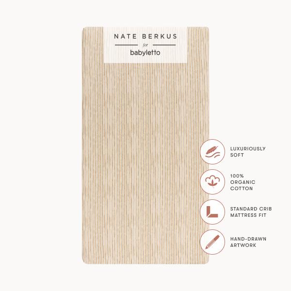 Nate Berkus x Babyletto Crib Sheet | SPECIAL ORDER