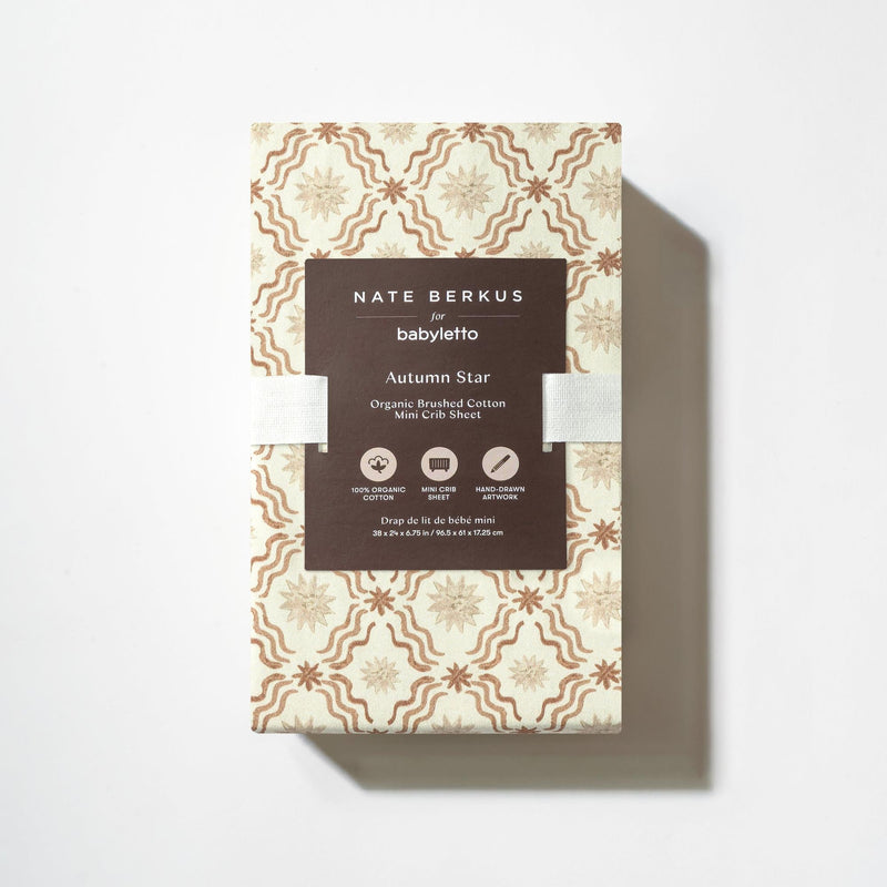 Nate Berkus x Babyletto Mini Crib Sheet | SPECIAL ORDER