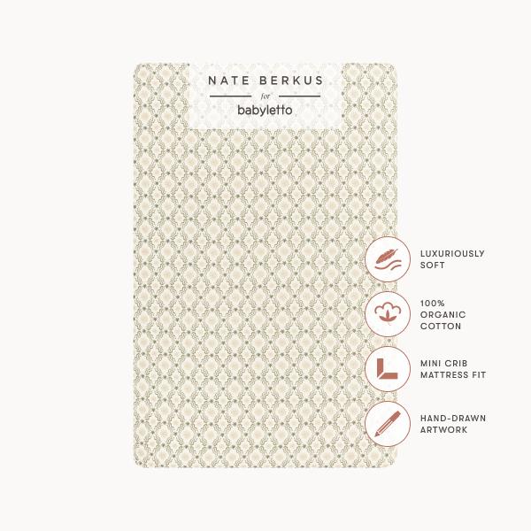 Nate Berkus x Babyletto Mini Crib Sheet | SPECIAL ORDER
