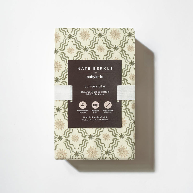 Nate Berkus x Babyletto Mini Crib Sheet | SPECIAL ORDER