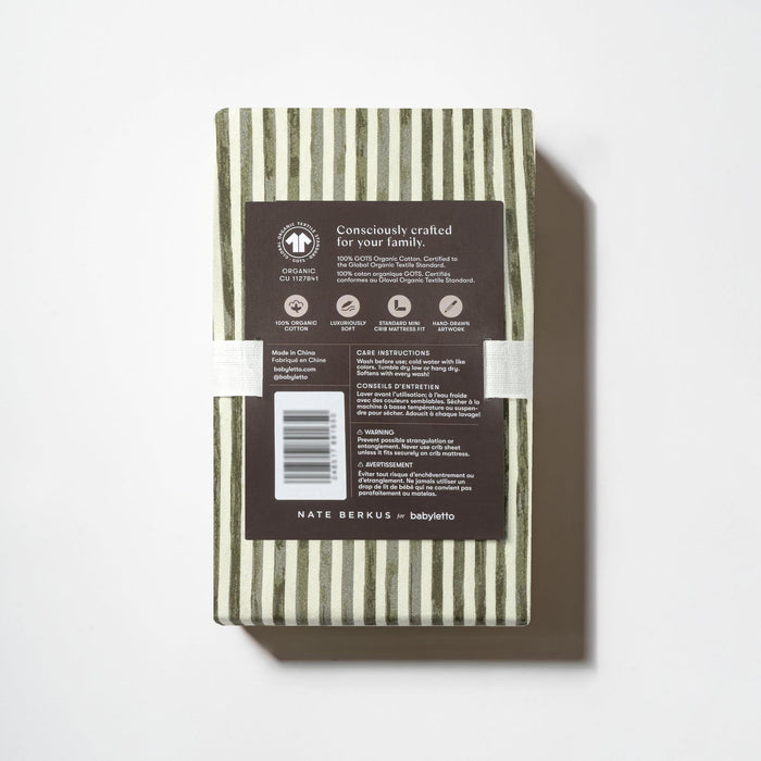 Nate Berkus x Babyletto Mini Crib Sheet | SPECIAL ORDER