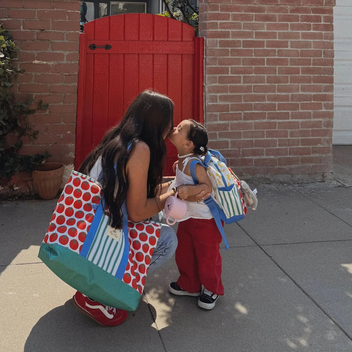 Itzy Ritzy Canvas Tote Bag Pasta La Vista