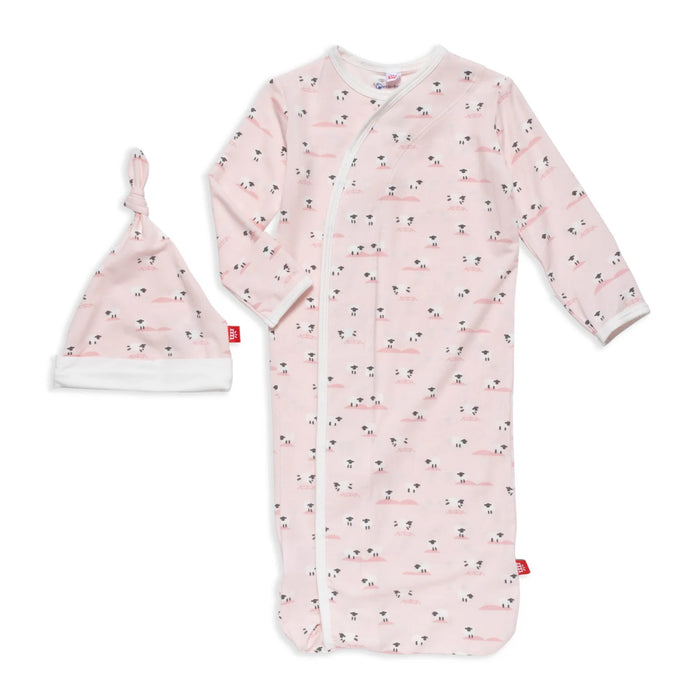 Magnetic Me Baa Baa Baby Pink Gown Set