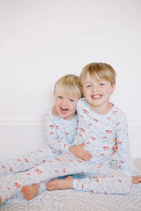 Uptown Baby Bamboo Romper - Airplanes