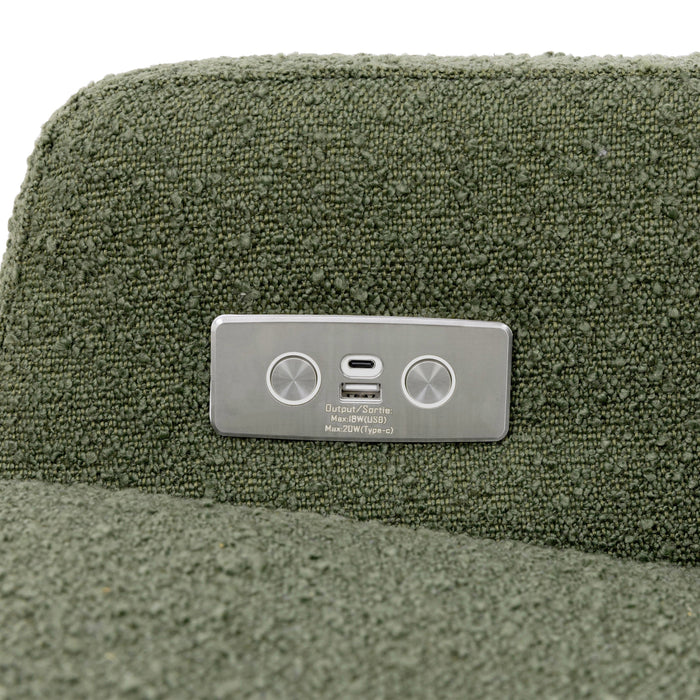 Namesake Crewe Electronic Recliner and Swivel Glider