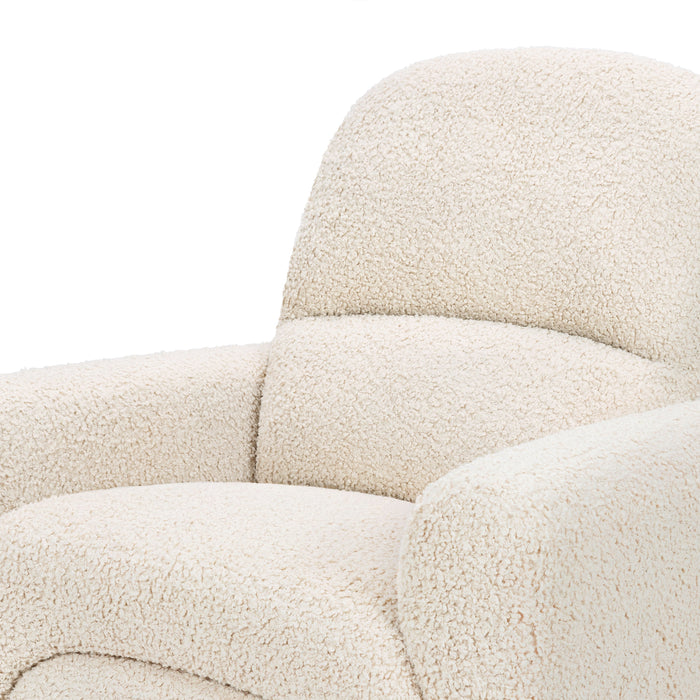 Babyletto Rainbow Recliner and Swivel Glider in Teddy Loop
