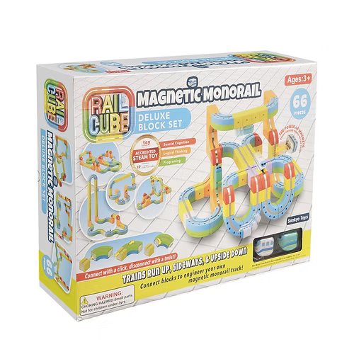 Rail Cube Deluxe Set - 66 pcs