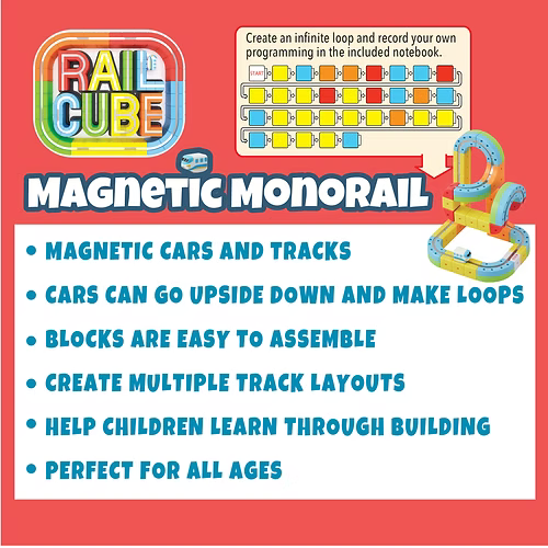 Rail Cube Deluxe Set - 66 pcs