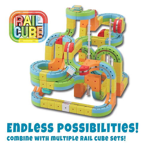 Rail Cube Deluxe Set - 66 pcs