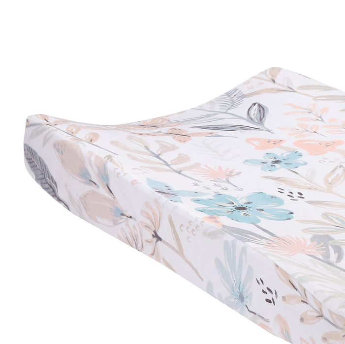 Lambs & Ivy Baby Blooms Changing Pad Cover
