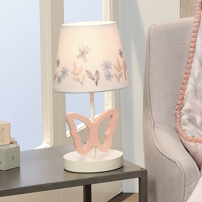 Lambs & Ivy Baby Blooms Lamp with Shade