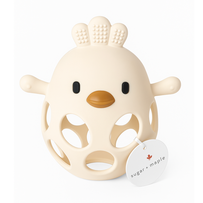 Sugar & Maple Silicone Teether