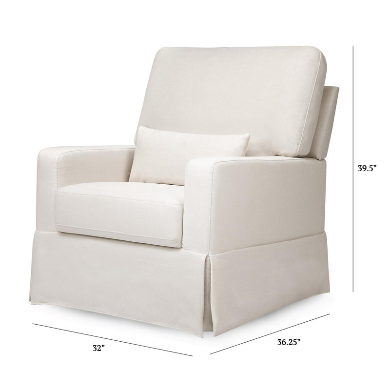 Namesake Crawford Pillowback Comfort Swivel Glider