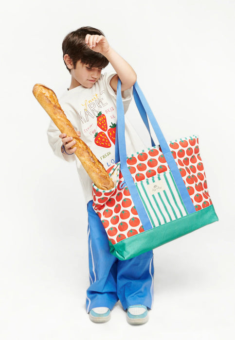 Itzy Ritzy Canvas Tote Bag Pasta La Vista