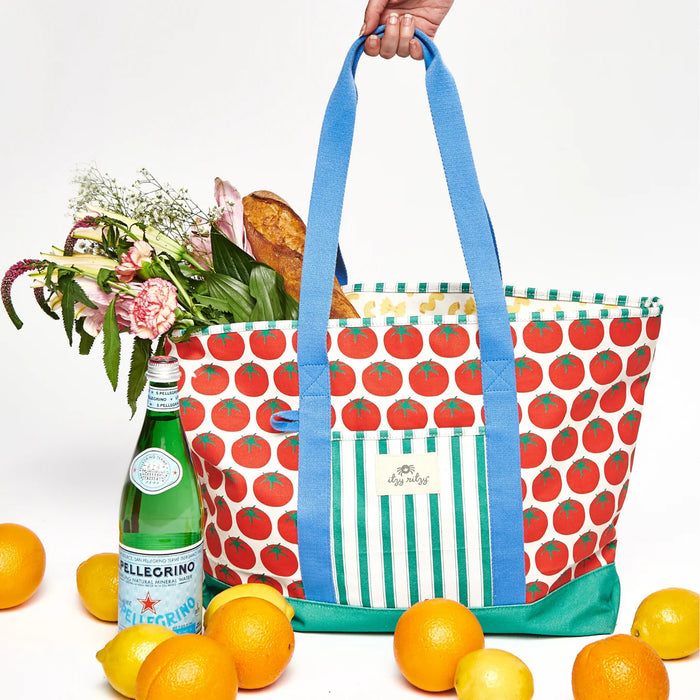 Itzy Ritzy Canvas Tote Bag Pasta La Vista