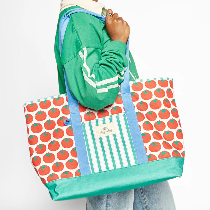 Itzy Ritzy Canvas Tote Bag Pasta La Vista