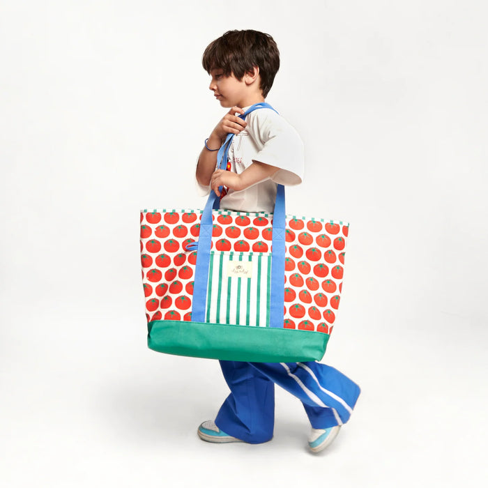 Itzy Ritzy Canvas Tote Bag Pasta La Vista