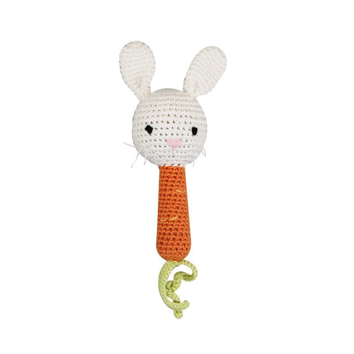 Petit Ami Bunny Crochet Rattle