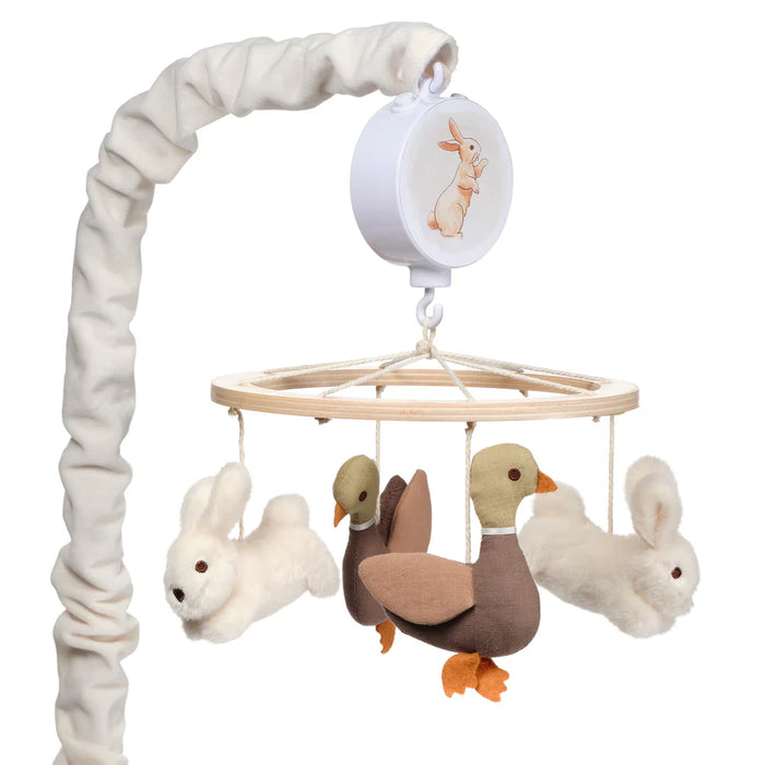 Lambs & Ivy Bunny Hop Musical Mobile