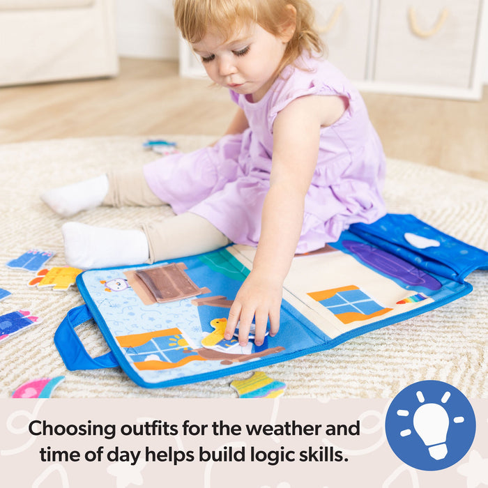 Ms. Rachel-What to Wear Felt Activity Board