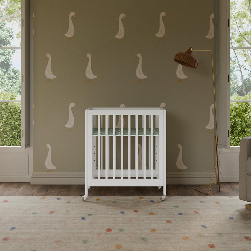Babyletto Rolli 9-in-1 Convertible All-Stages Crib with Bassinet & Toddler Bed Conversion Kits