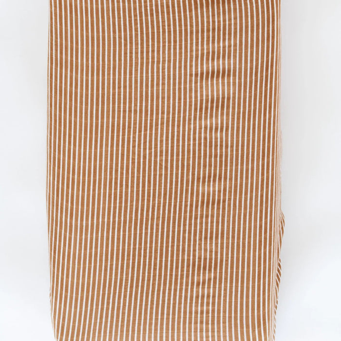 Saranoni Camel Stripe Changing Pad Cover