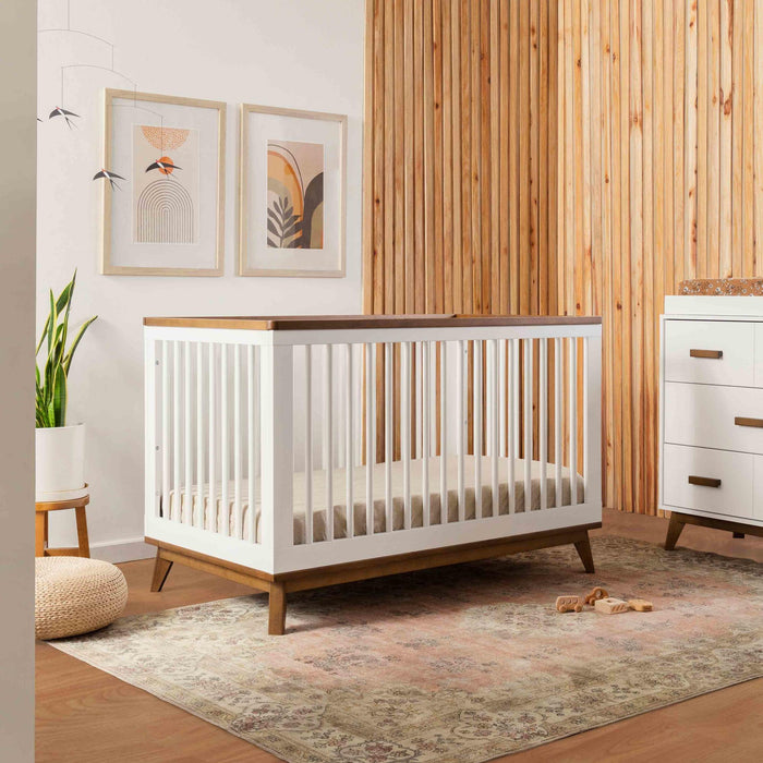 Babyletto Scoot 3-in-1 Convertible Crib with Toddler Bed Conversion Kit